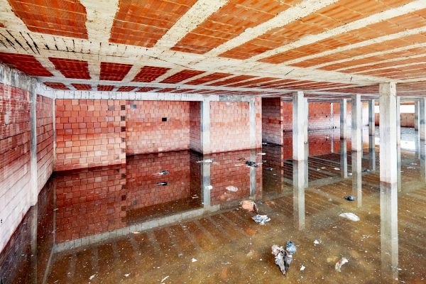 Basement Water Cleanup in Panama City